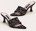 Moriah Midnight Jardin Mule